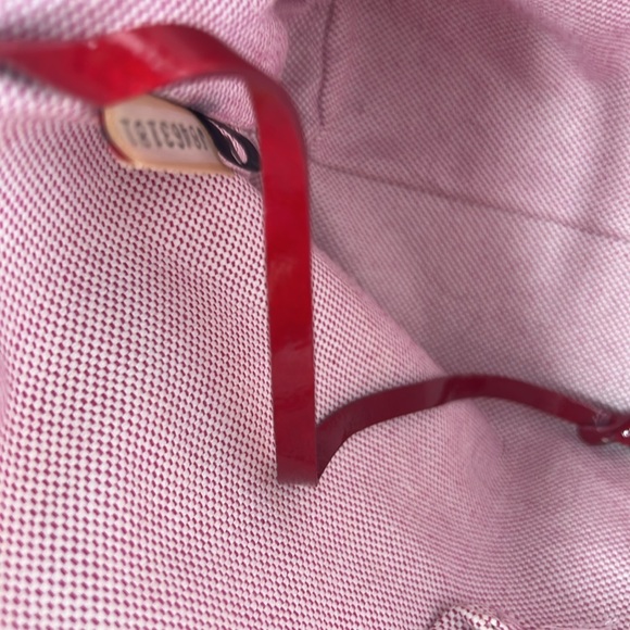 Dooney & Bourke Cindy Patent Leather Tote Bag in Candy Apple Red - Picture 10 of 13